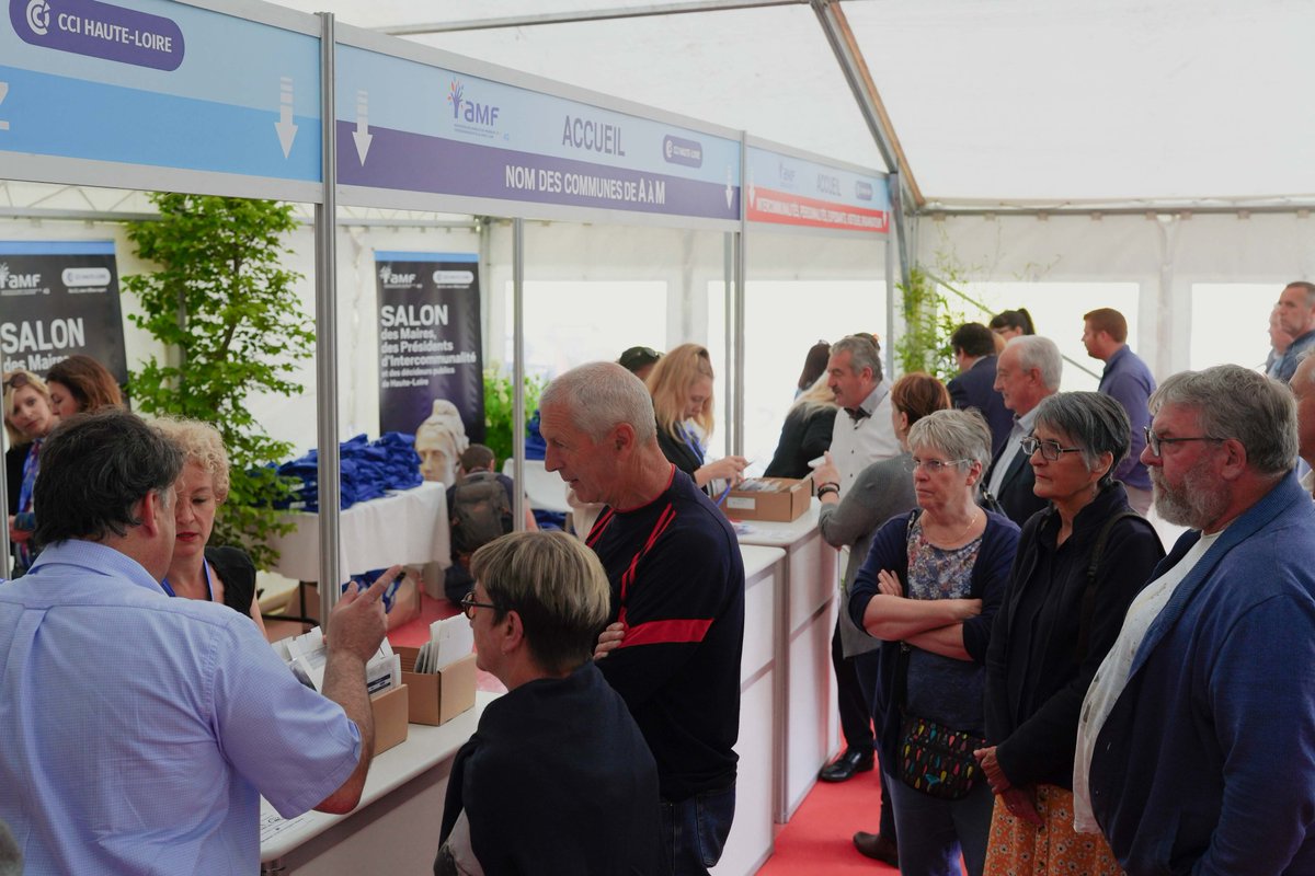 academics_d's tweet photo. Grand succès de la première édition du Salon des Maires, présidents d'Intercommunalité et Décideurs publics de Haute-Loire le Vendredi 16 Juin.

Cet événement a été possible grâce au partenariat entre la CCI Haute-Loire, l'AMF43, ainsi que ACADEMICS. https://t.co/jsE1rvBLA9