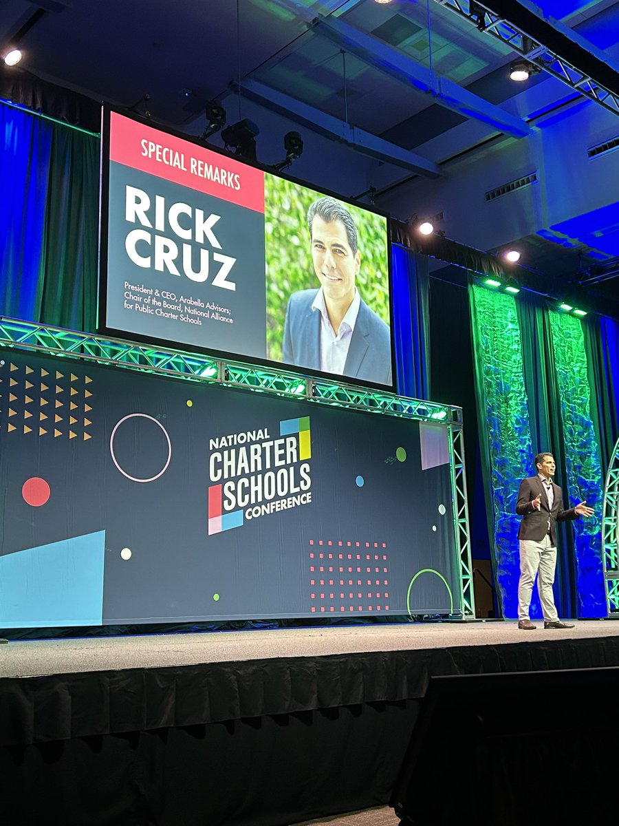 “Freedom can only come if our kids can read, if our kids can do math…As we sit here on #Juneteenth, we should be clear eyed about what freedom means for families in the communities we serve” Chair of the National Alliance Board <a href="/rickcruzdc/">Rick Cruz</a> #NCSC23