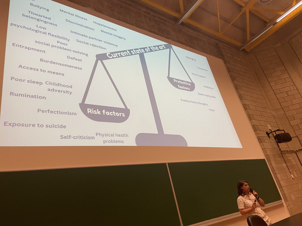 Inez Germeys (@inezgermeys) on Twitter photo Why are we not better at preventing suicide? <a href="/LivveyKirtley/">Olivia Kirtley</a> states that we have forgotten to investigate protective factors! <a href="/ccp_leuven/">Center for Contextual Psychiatry</a> <a href="/GKiekens/">Glenn Kiekens - gkiekens.bsky.social</a> Why are we not better at preventing suicide? <a href="/LivveyKirtley/">Olivia Kirtley</a> states that we have forgotten to investigate protective factors! <a href="/ccp_leuven/">Center for Contextual Psychiatry</a> <a href="/GKiekens/">Glenn Kiekens - gkiekens.bsky.social</a>