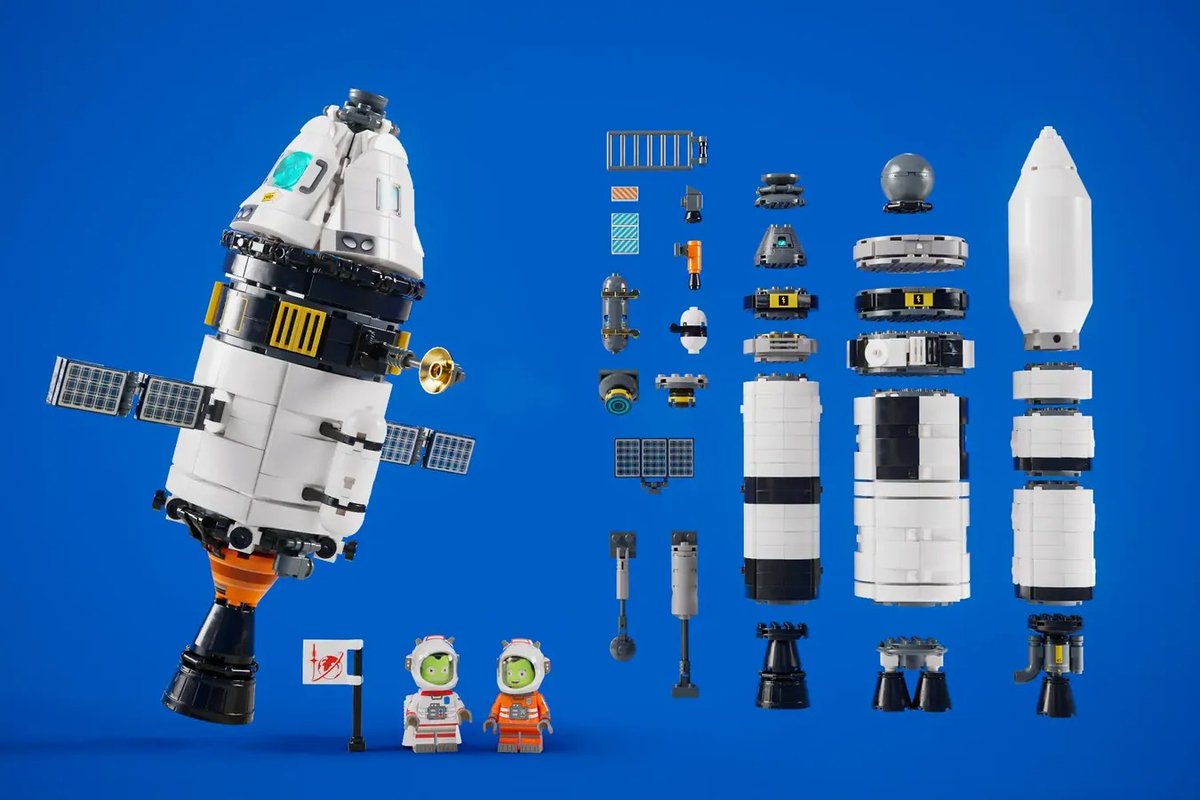 LEGO® IDEAS (@legoideas) on Twitter photo Space is brought that little bit closer, with this Kerbal Space Program - Modular Ship System! 🚀
Today's Staff Pick is this customizable piece by Sam67c can be seen and supported, here 👇
ideas.lego.com/projects/7f69c… <a href="/KerbalSpaceP/">Kerbal Space Program</a> #KSP #KSP2 #LEGOIdeas Space is brought that little bit closer, with this Kerbal Space Program - Modular Ship System! 🚀
Today's Staff Pick is this customizable piece by Sam67c can be seen and supported, here 👇
ideas.lego.com/projects/7f69c… <a href="/KerbalSpaceP/">Kerbal Space Program</a> #KSP #KSP2 #LEGOIdeas