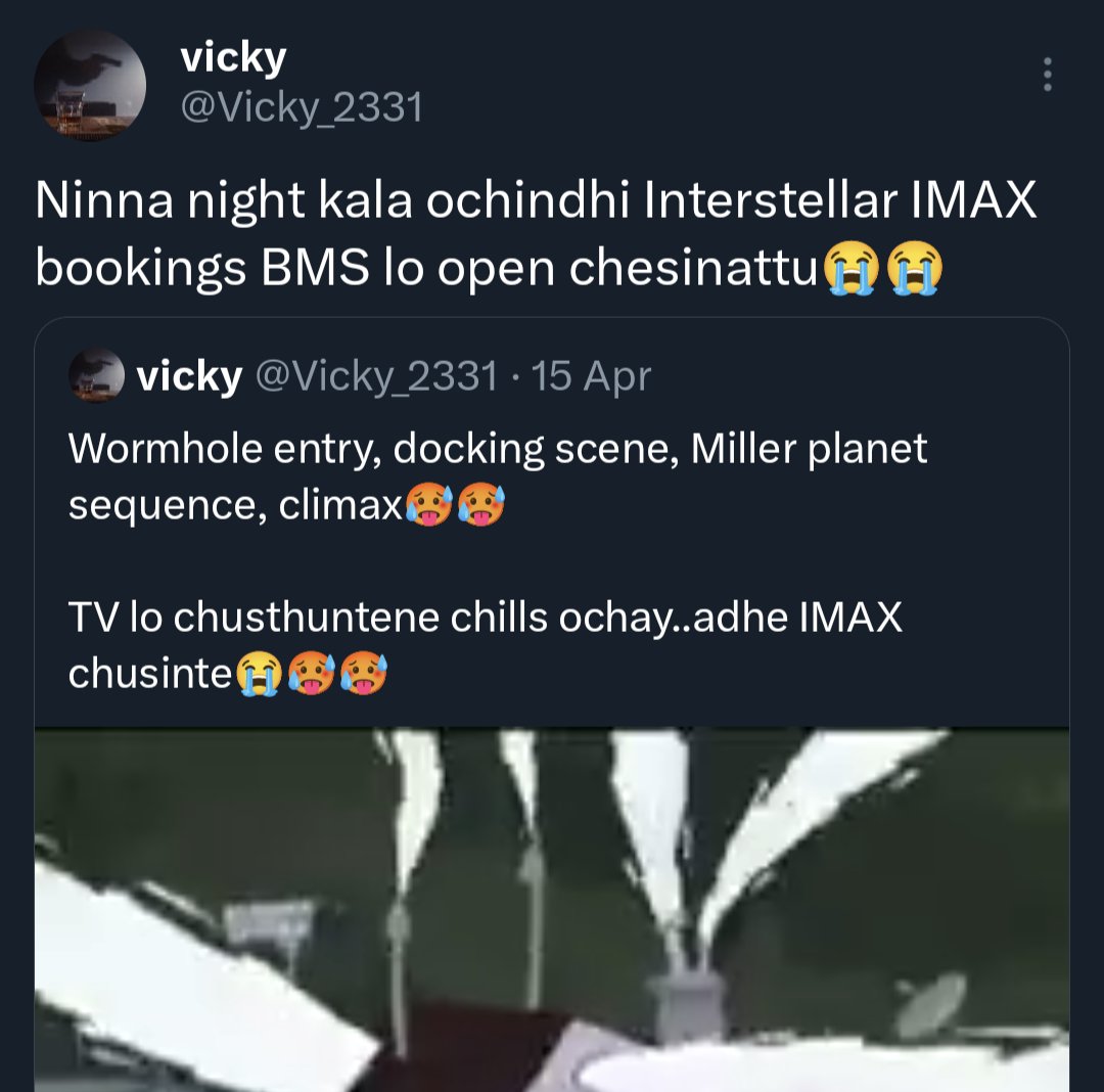 Vicky tweet media