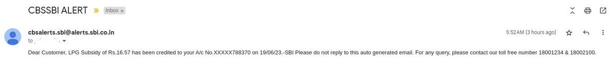 resident_vk's tweet photo. @TheOfficialSBI 
Please improve your cyber hygiene by verifying the email ID of your account holders and STOP spamming emails of others. I'm not not a SBI customer and do not live in India, but keep getting such emails. https://t.co/LYSG3ME1eB