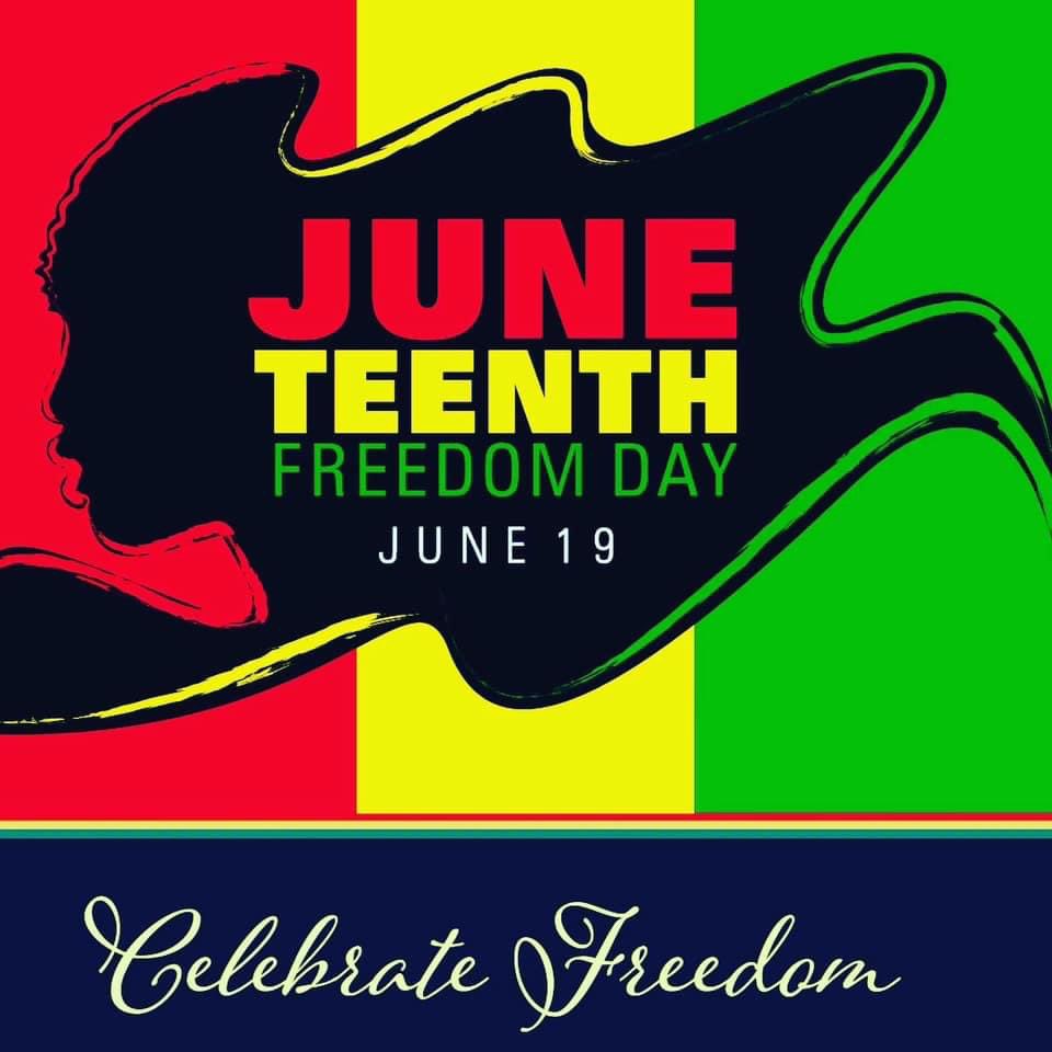 Happy JUNETEENTH everybody! Feel free to drop a comment or pic of any events. Enjoy and stay safe! 👑 #UsGirlsCan