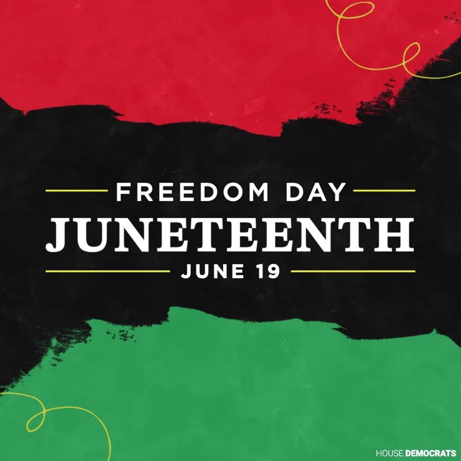 Honoring and celebrating the importance of #JuneteenthDay