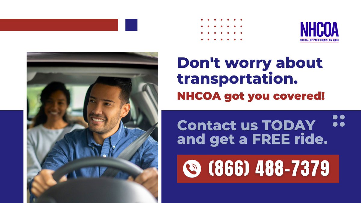 No transportation? No problem!
We are now offering FREE transportation for YOU and your family. Get to your appointments safely and run essential errands quickly.
Call us today at (866)-488-7379 and get your ride!
#SharingTheBestofUs