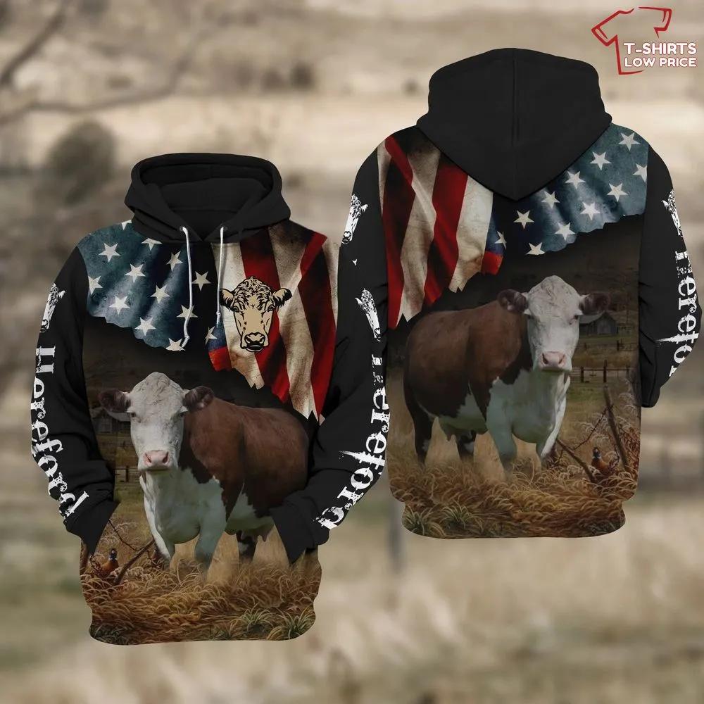 Hereford Cattle Us Flag All Over Printed 3D Hoodie
Get it here: tshirtslowprice.com/product/herefo…
#HerefordCattle