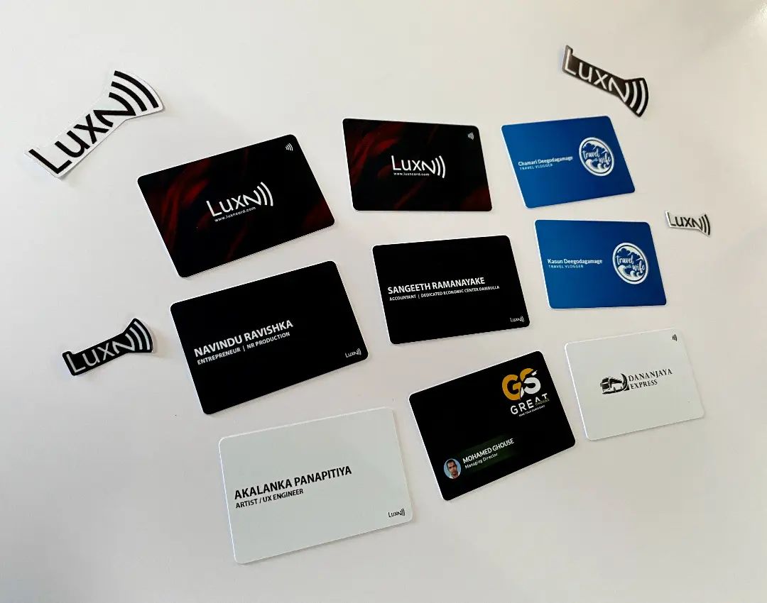 We hope you all make amazing connections with your new LUXN Smart Business Cards

#luxncard #smartbusinesscard