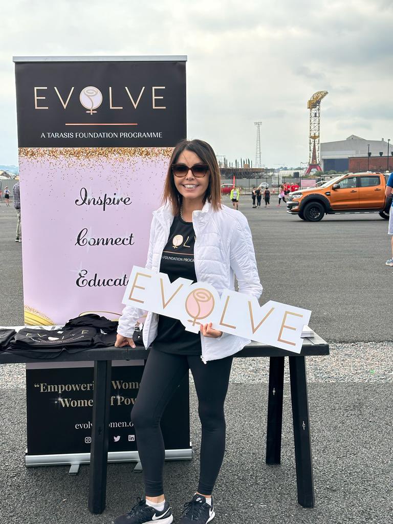 EvolveWomen_'s tweet photo. Well done Team Evolve! 💫✨
We were proud supporters of the first ever Belfast Women’s 10k which took place yesterday at @TitanicBelfast 
#BelfastWomens10k #EvolveTeam #WomenEmpowerment #RunTogether @marathonbcm @CancerFocusNI @mairead_mackle @Tarasis_ https://t.co/C2wCJ3TmMi
