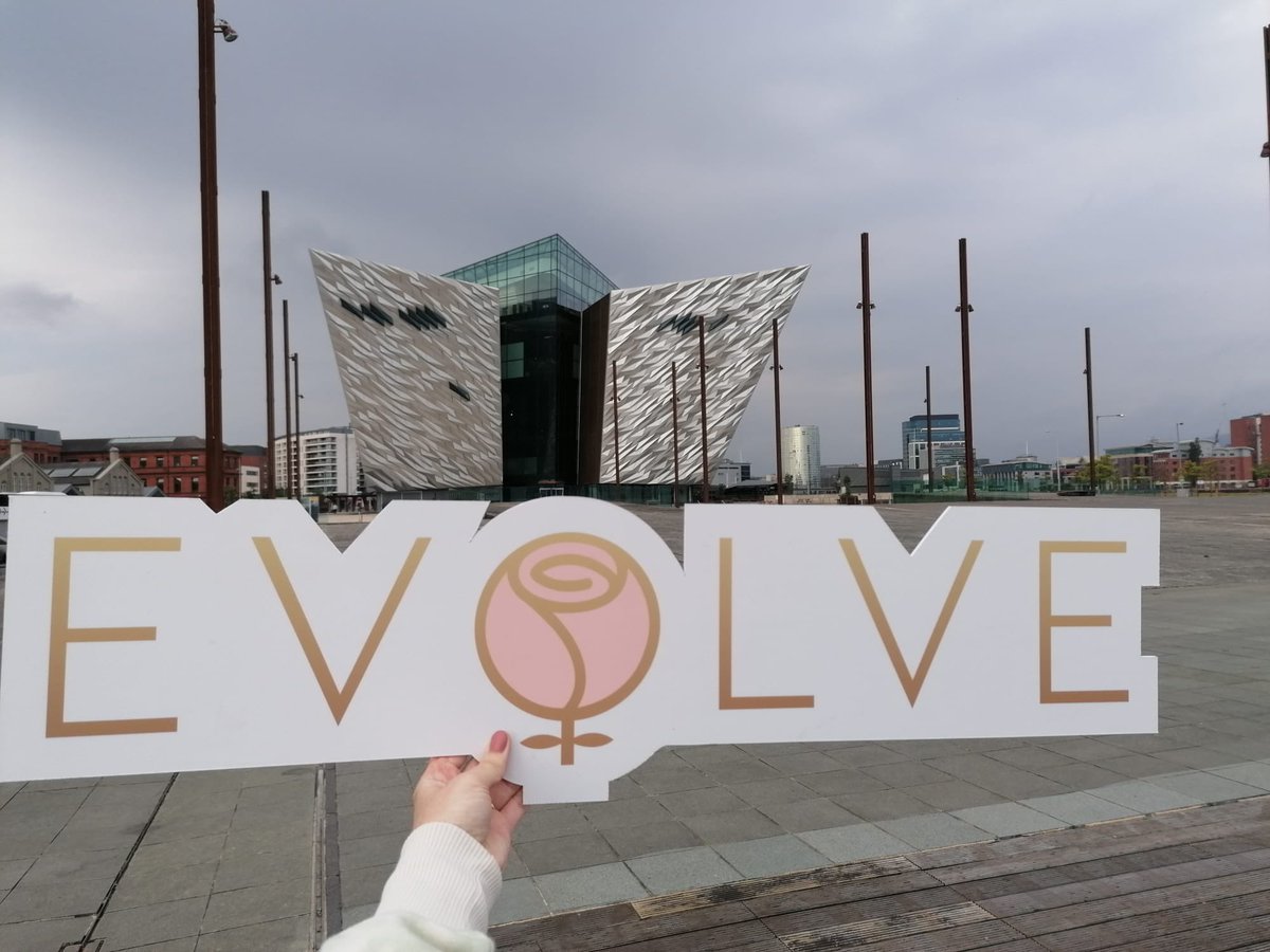 EvolveWomen_'s tweet photo. Well done Team Evolve! 💫✨
We were proud supporters of the first ever Belfast Women’s 10k which took place yesterday at @TitanicBelfast 
#BelfastWomens10k #EvolveTeam #WomenEmpowerment #RunTogether @marathonbcm @CancerFocusNI @mairead_mackle @Tarasis_ https://t.co/C2wCJ3TmMi