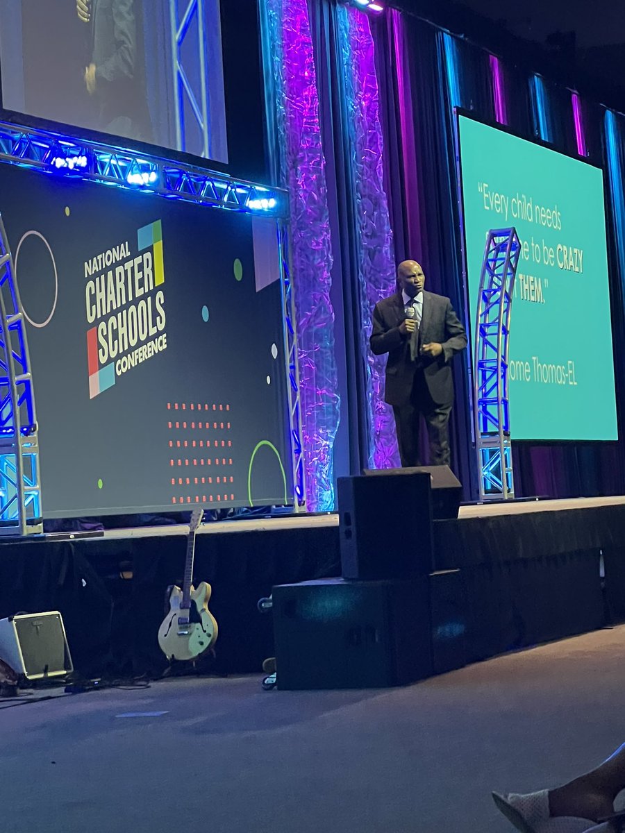 “Every child deserve someone who is crazy about them” -<a href="/Principal_EL/">Salome Thomas-EL, Ed.D</a> #NCSC2023