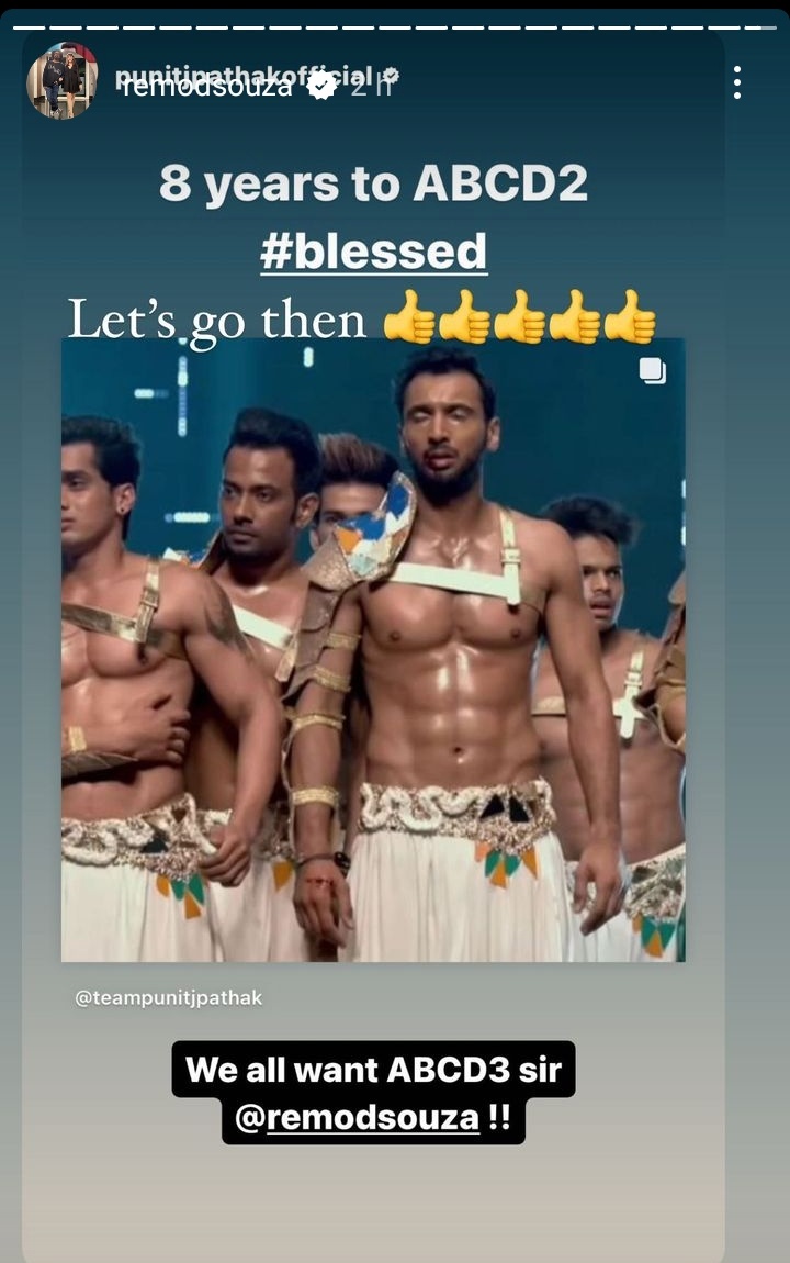 TeamPunitPathak's tweet photo. #ABCD3 !!! https://t.co/OqKGNK0zOC