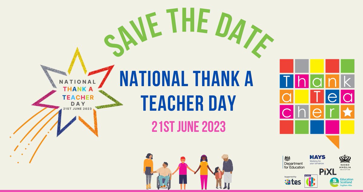 On Wednesday 21 June it’s <a href="/UKThankATeacher/">Thank a Teacher UK</a> day. If you are a student, parent or member of staff and would like to say a little thank you to those teachers that have made a positive difference then please take a minute to express your gratitude here 👉 forms.office.com/e/djergHSE3h