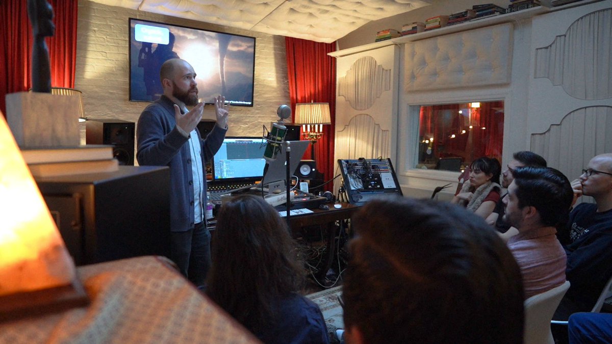 zach_abramson's tweet photo. This Thursday June 22, I’m really excited to be teaming up with Sound Collective NYC  for a discussion about music for video games, what it’s like working with the team at @YouTooCanWoo and my experiences as a composer in NYC. Hope to see you there!  Rsvp:https://t.co/YXEYDi5Cw1 https://t.co/l6MuIf6JIA