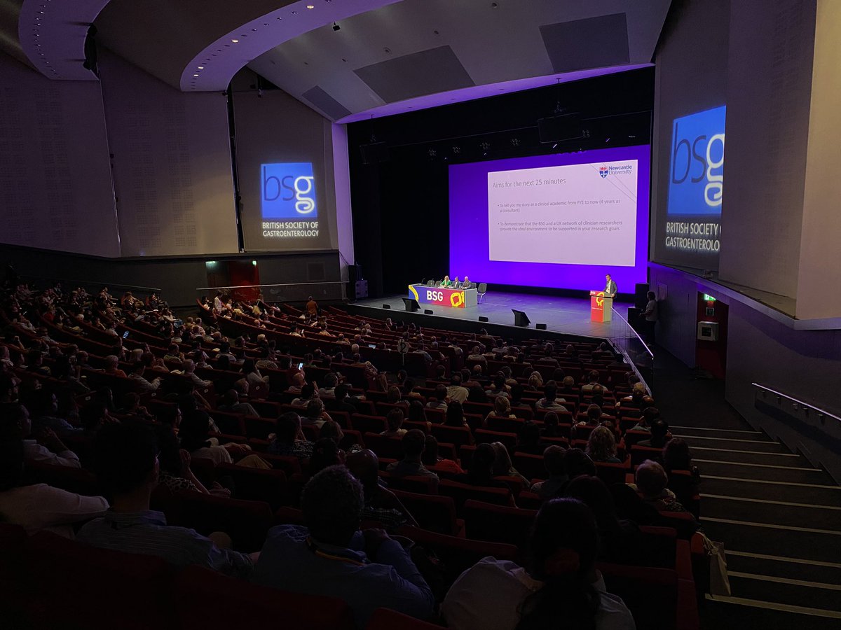 Congratulations to @DrChrisLamb on being awarded the prestigious Francis Avery Jones Lecture 👏🏻 Don’t miss his presentation on ‘Developing a career in academic #gastroenterology: Collaborate, Assimilate, Innovate, Communicate, Educate & Celebrate’ at #BSGLIVE23 in hall 1a!