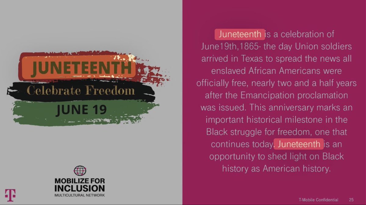 We are stronger together when we learn to understand and celebrate each other. #Juneteenth, a day of reflection, remembrance and joy. #FREEDOMDAY #StrongerTogether @domjrcoleman