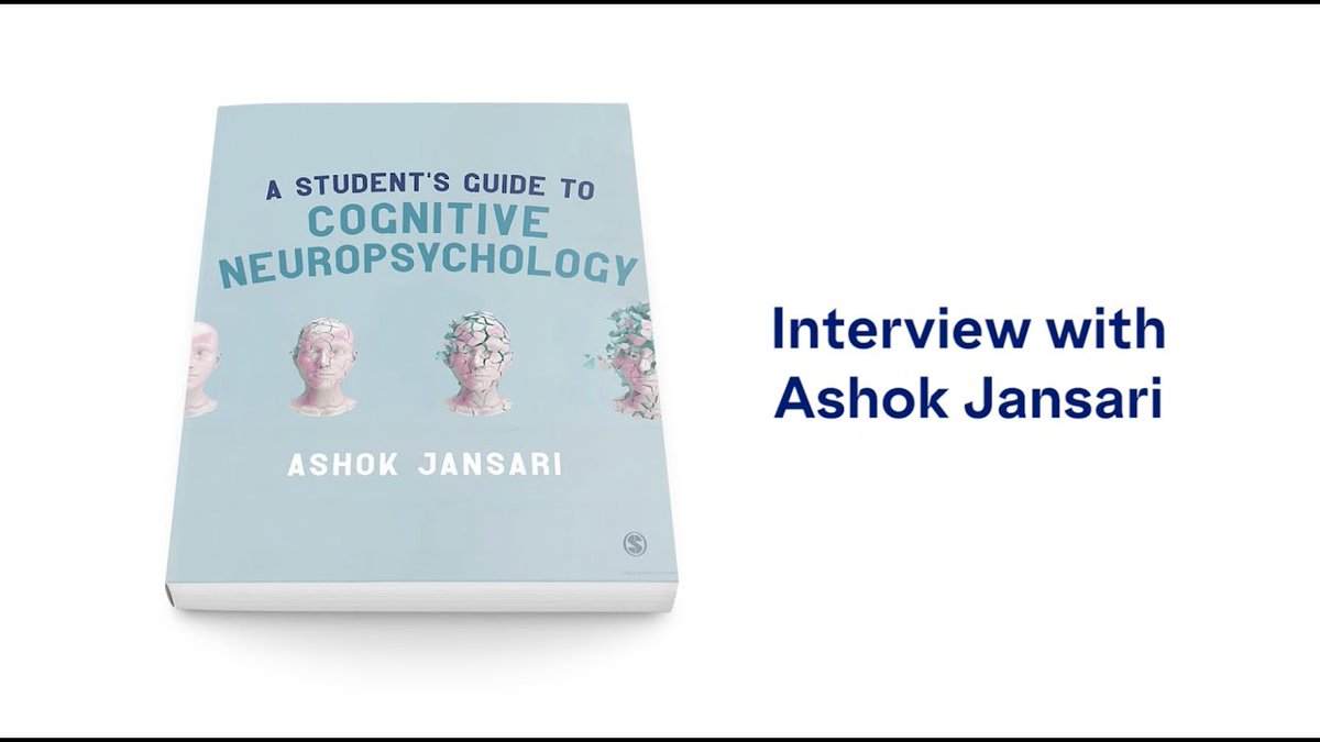 SagePsychology's tweet photo. "I wanted to instill a bit of excitement for students, that this is something they can be part of."
Hear how @ashokjansari vividly explores the #CognitiveSystem and its rehabilitation in "A Students Guide to Cognitive #Neuropsychology" here:
https://t.co/ClZ3ln90pe
#NeuroTalk https://t.co/cPyRYWvAED