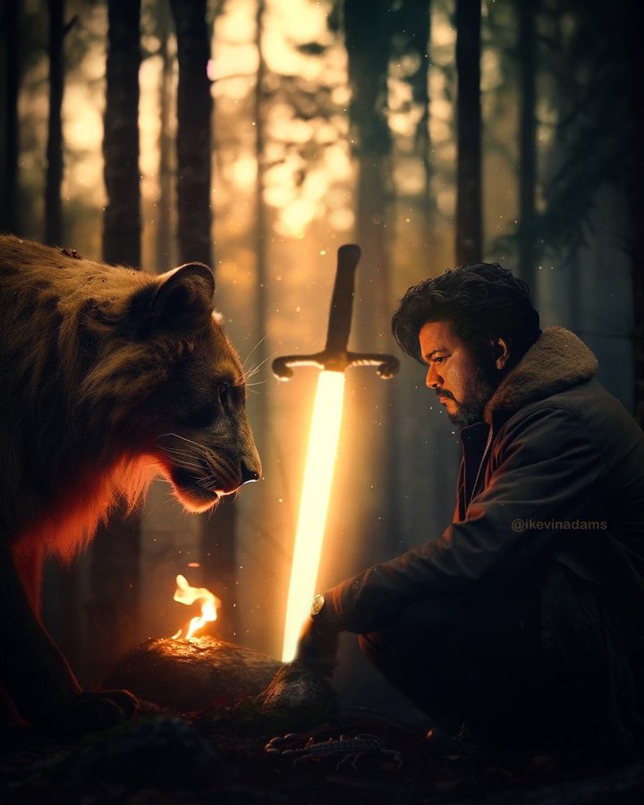 CineHolicX's tweet photo. .@Actorvijay ⚔️💥 #Leo @Dir_Lokesh https://t.co/LgKi4W1YGj