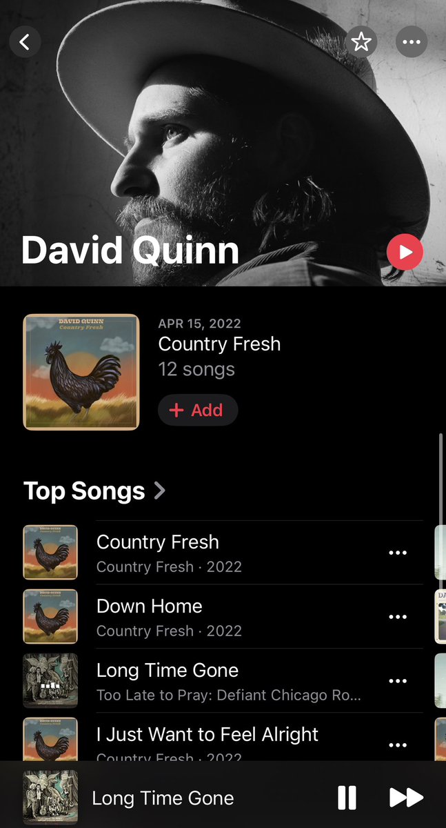 Ashamed this dude flew under my radar for so long.  I can’t get enough of  these sweet sweet jams🔥🔥 @DavidQuinnBand