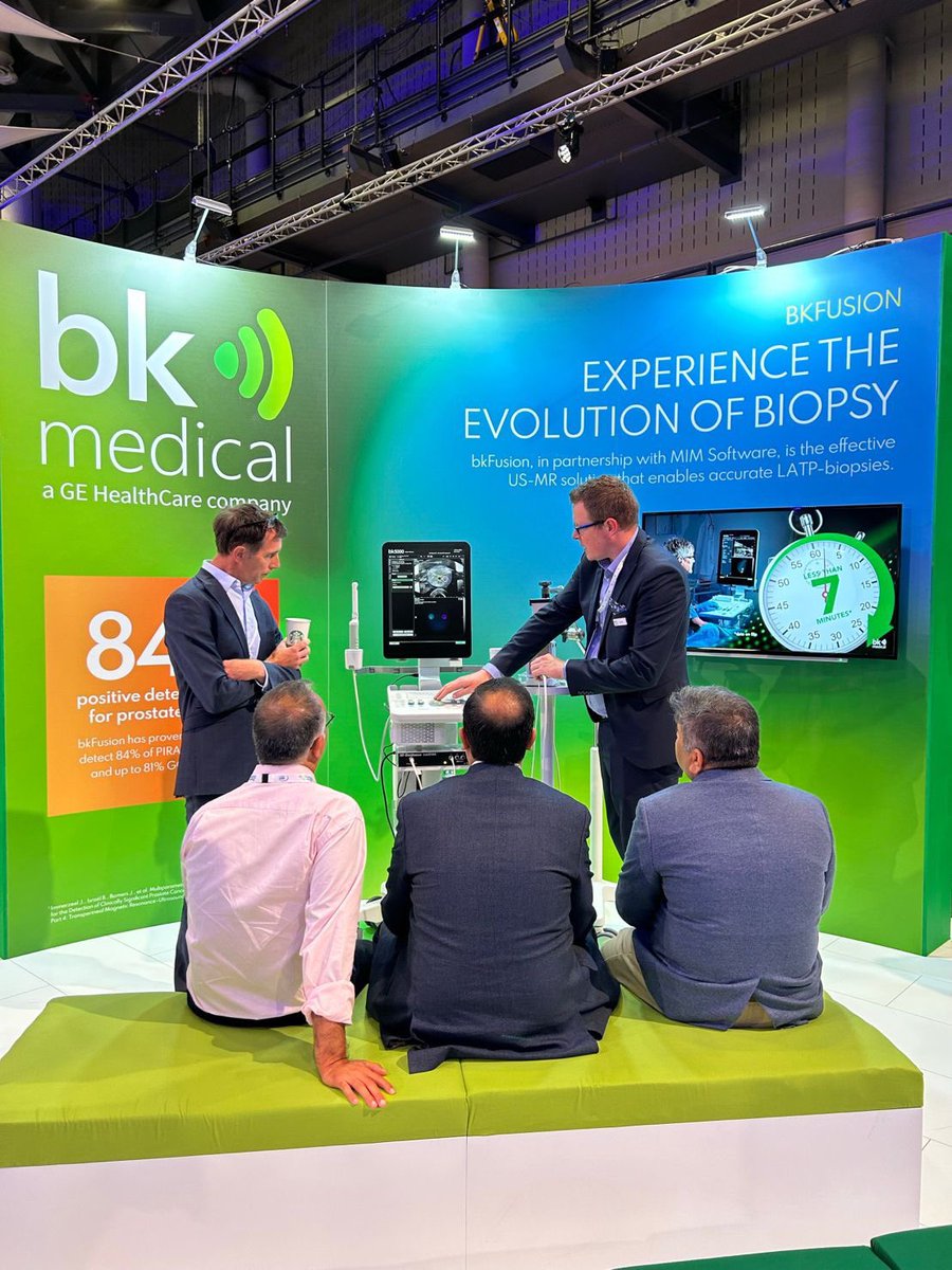 ‼️#BAUS2023 - 4:00pm - Join the @bk_Medical stand and listen in to Mr Leveckis discuss ‘Prostate MRI for the Urologist’‼️

#BAUS23 #urology #urologist #prostatecancer #prostate #biopsy #MRI