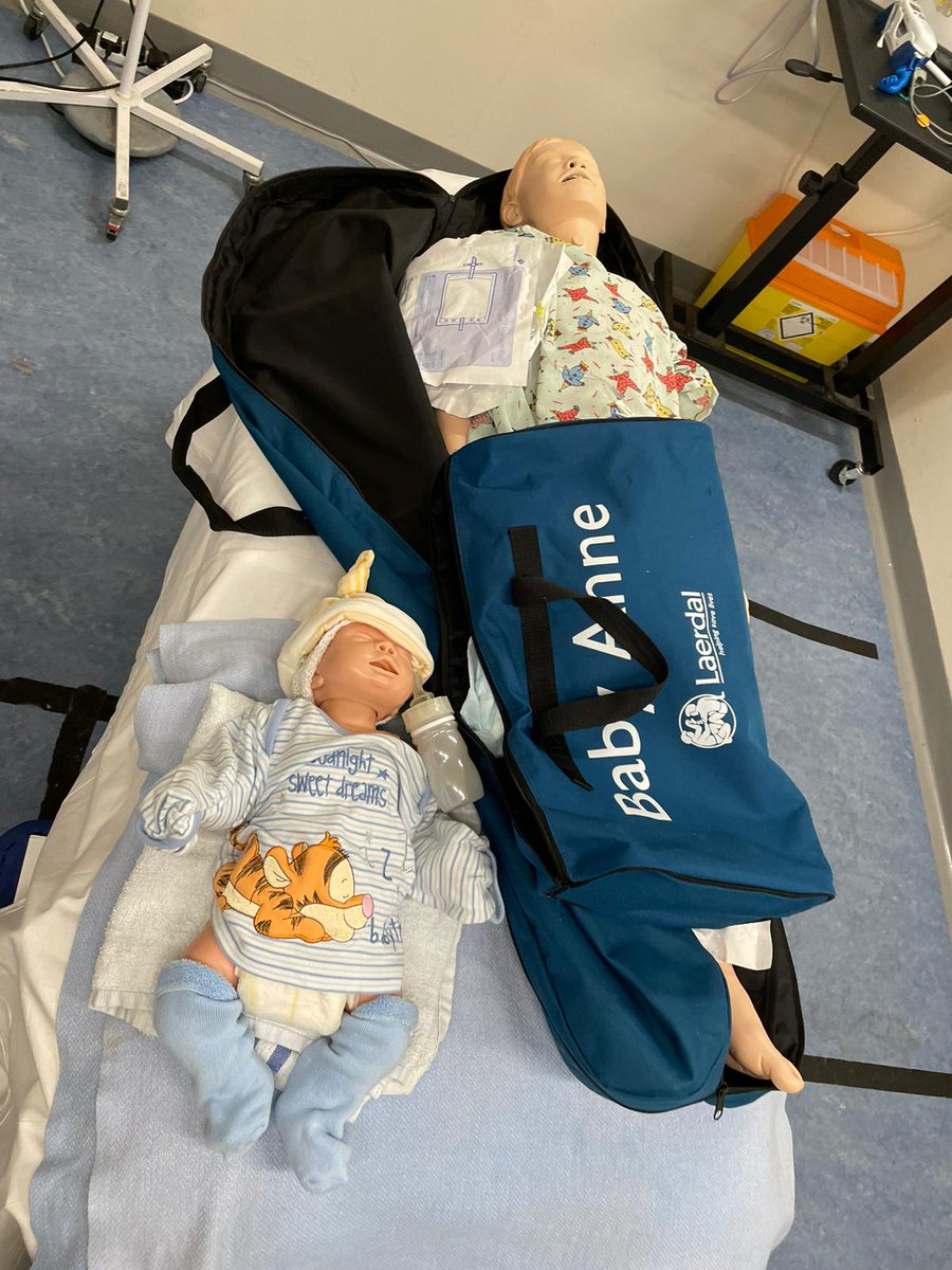 Helping out with regional paediatric simulation today 

#hdft #simulation #mededucation #meded #nurse #doctor #paediatrics #learning #learningmedicine #clinicalskills