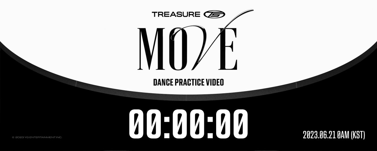 #TREASURE (T5) 'MOVE' DANCE PRACTICE VIDEO RELEASE COUNTER Originally posted by yg-life.com 'MOVE' DANCE PRACTICE VIDEO ✅2023.06.21 0AM (KST) #트레저 #T5 #MOVE #DANCE_PRACTICE_VIDEO #RELEASE #20230621_0AM #2ndFULLALBUM #REBOOT #YG