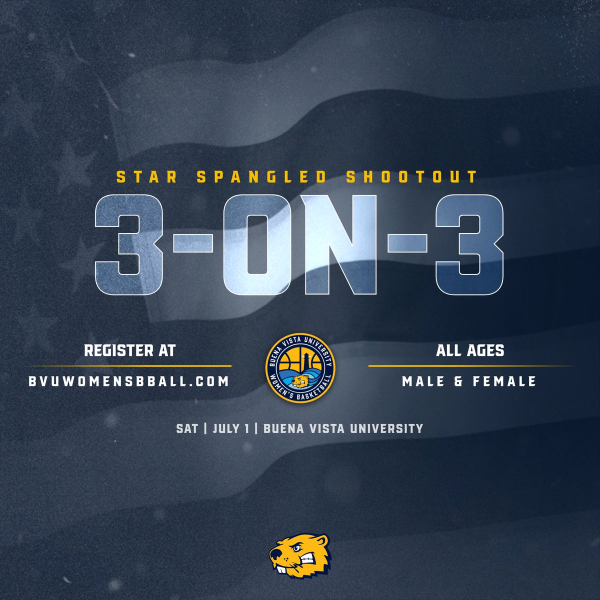 Less than two weeks until our 3-on-3 at BVU!!  

Register now!!!  Our younger grades are filling up (boys and girls grades 4-7).