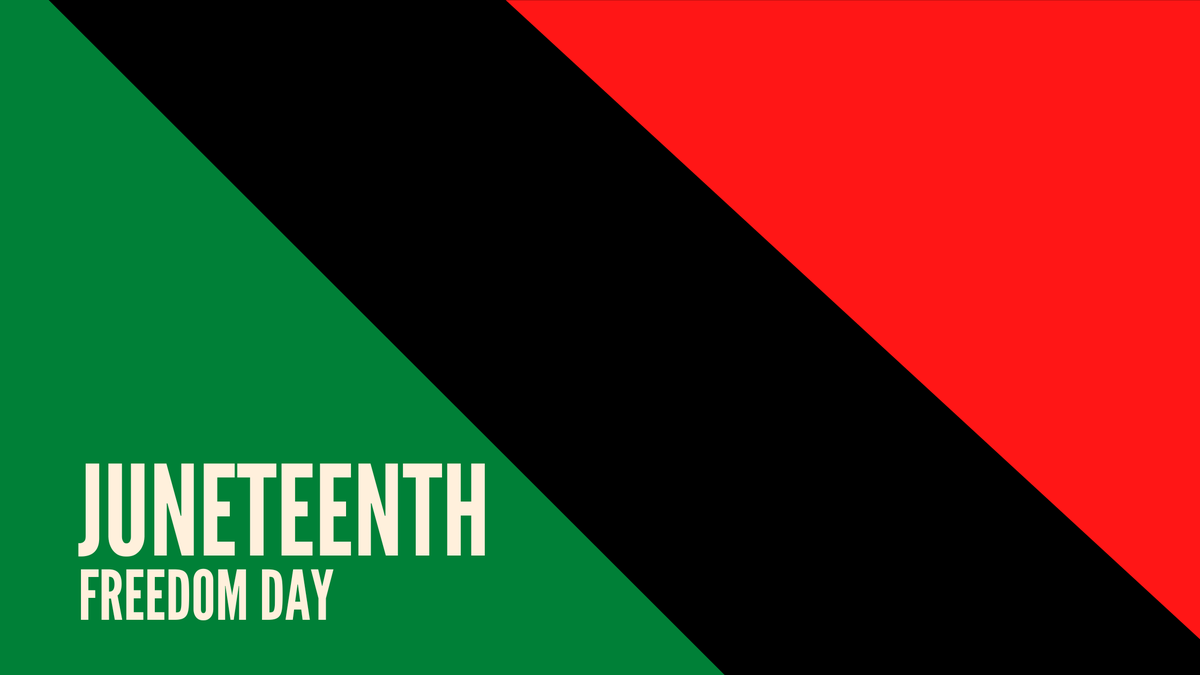 UnitedWayCM's tweet photo. On this day in 1865, Union soldiers arrived in Galveston, Texas, learning the war had ended and those enslaved were free. Today, we commemorate the emancipation of all those who were once enslaved in the United States. #Juneteenth https://t.co/qZLUmAQffZ