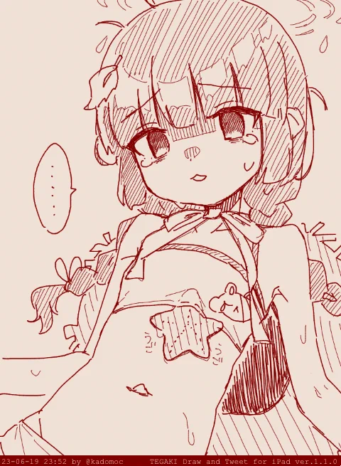 落書きミユ #tegaki_dt