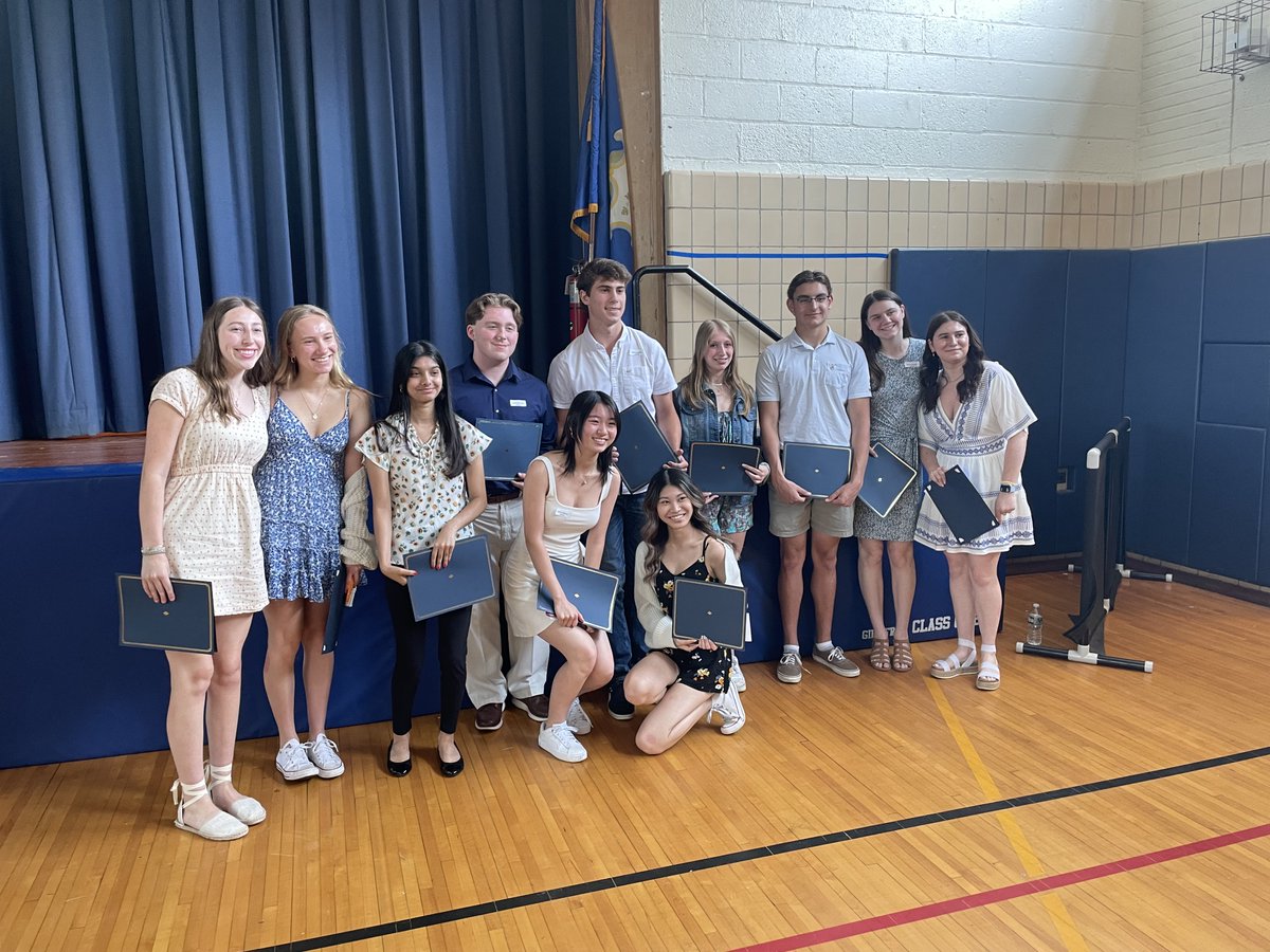 NMS congratulates our incredibly talented PTA Book Award winners!!! Thanks to our PTA too for putting this moving event together! Good luck to ALL NMS seniors!
<a href="/DrJones_GPS/">Dr. Toni Jones</a> <a href="/MJDAmico_GPS/">Marc J. D'Amico</a> <a href="/NMSCTAP/">North Mianus School</a> <a href="/northmianuspta/">North Mianus School PTA</a>