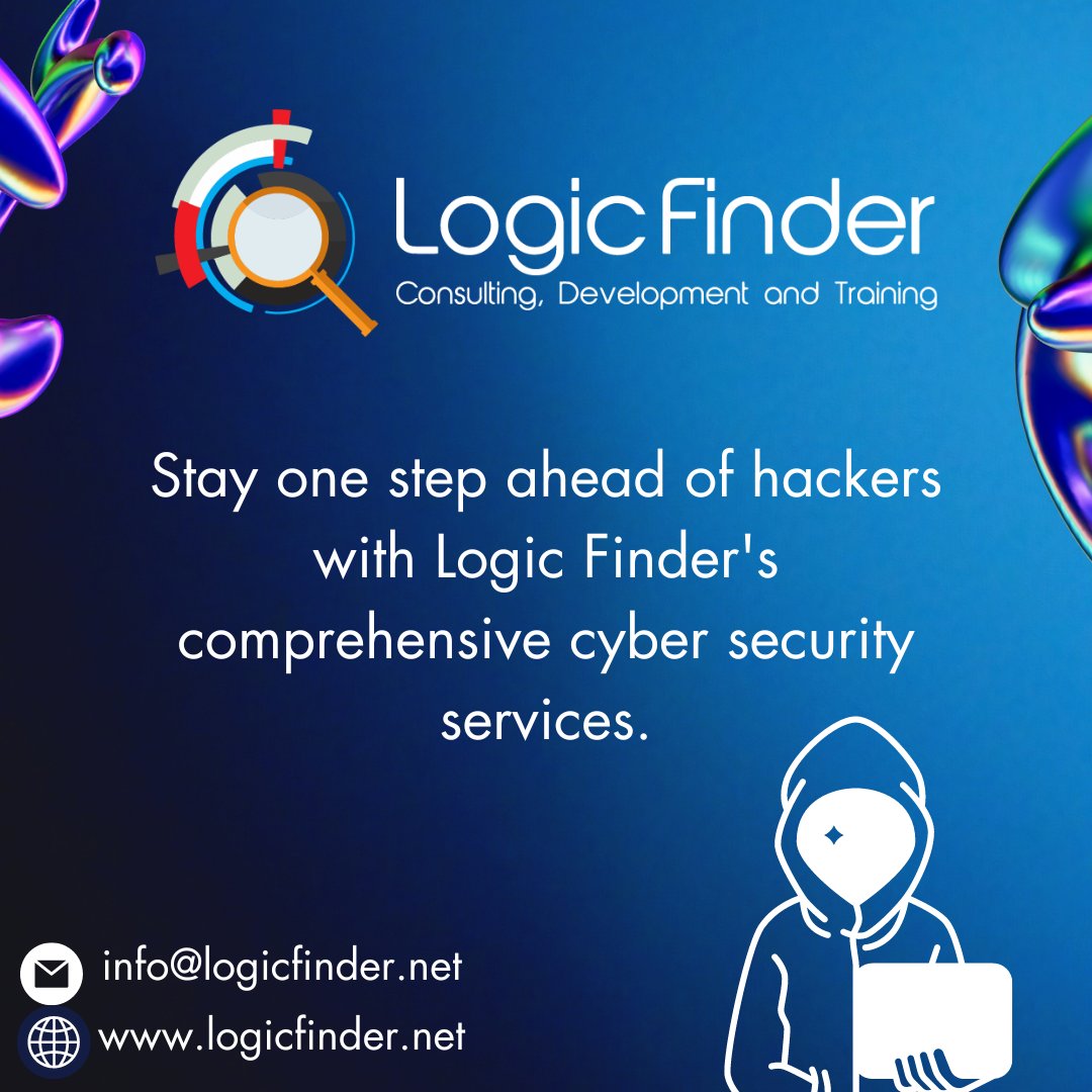 Stay $Secure with LogicFinder's Advanced #CyberSecurity Services

#software #tech #futuretechnology #AI #cyber #programming #coding #Malware #privacy #DataScience #infosys #digitalart #UnitedStates #Python #Cisco #cybercrime #ransomware #attack #hacking #data #power #trendingnow