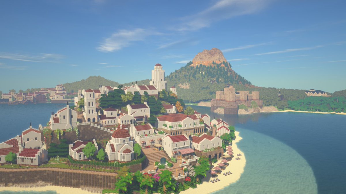 justinia_mc's tweet image. マインクラフト #Minecraft で街作りをしているクラフターです。
リソースパックとMODは #MiniaTuria を主に使用しています。
今まで南海の町、ドイツ風の町を作り、今はアドリア海風の町を作っています。
興味を持ってくれた方は気軽にフォロー、リプライしてくれると喜びます。