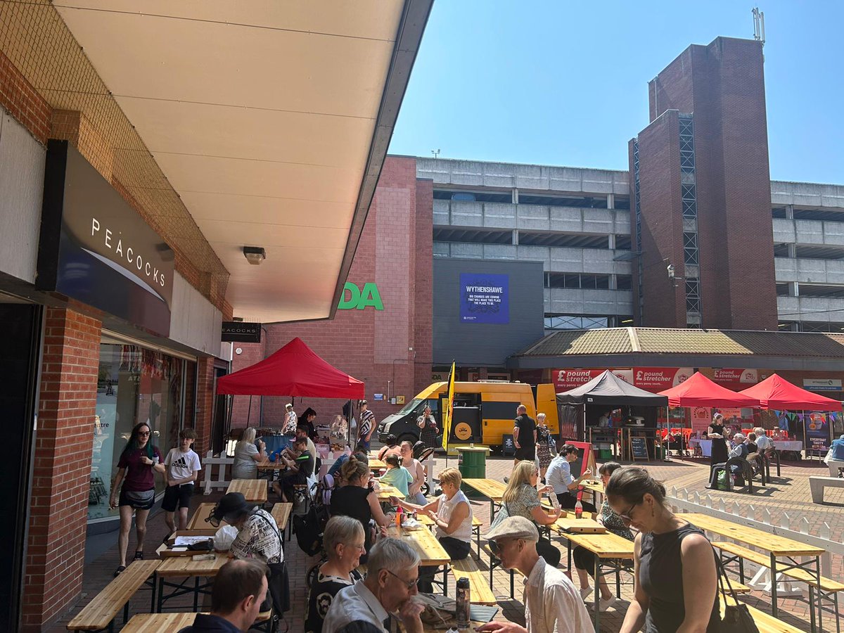 Can't wait to be back in #Wythenshawe this Saturday! More great traders for you to try and it's looking like a sunny one too!!!