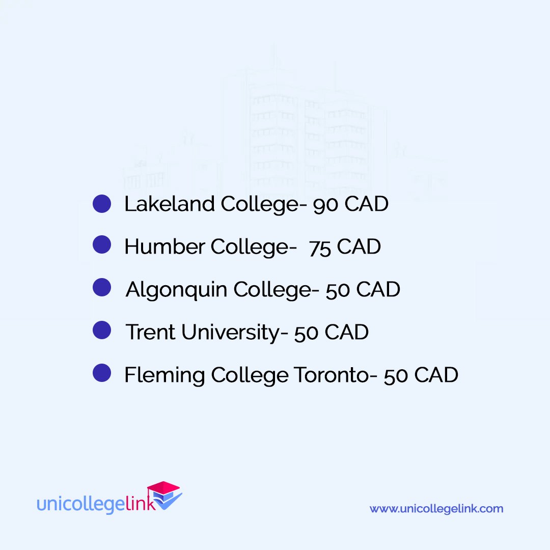 Don't want to spend so much on Application fees? Explore Canadian Schools on Unicollegelink with fees under 100 CAD!

💰 Apply Now!

#AffordableEducation #LowApplicationFees #CanadianSchools #BudgetFriendly #StudyInCanada #OpportunityUnder100CAD #ApplyNow #UniCollegeLink