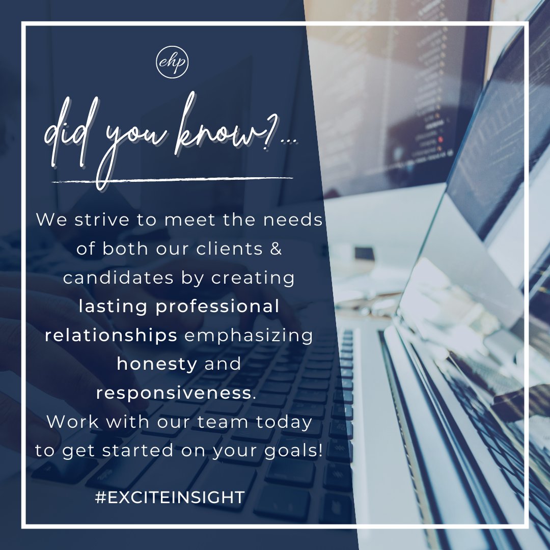 Ready to join our growing team? 📈

With open opportunities nationwide, our recruiters are just waiting to help you! 🌟
excitehealthpartners.com/jobs

#ExciteHealthPartners #HiringTip #Hiring #JoinOurTeam #HealthcareJobs #AlliedHealth #TravelNursing #HIM #HIT #WFH #TravelForWork