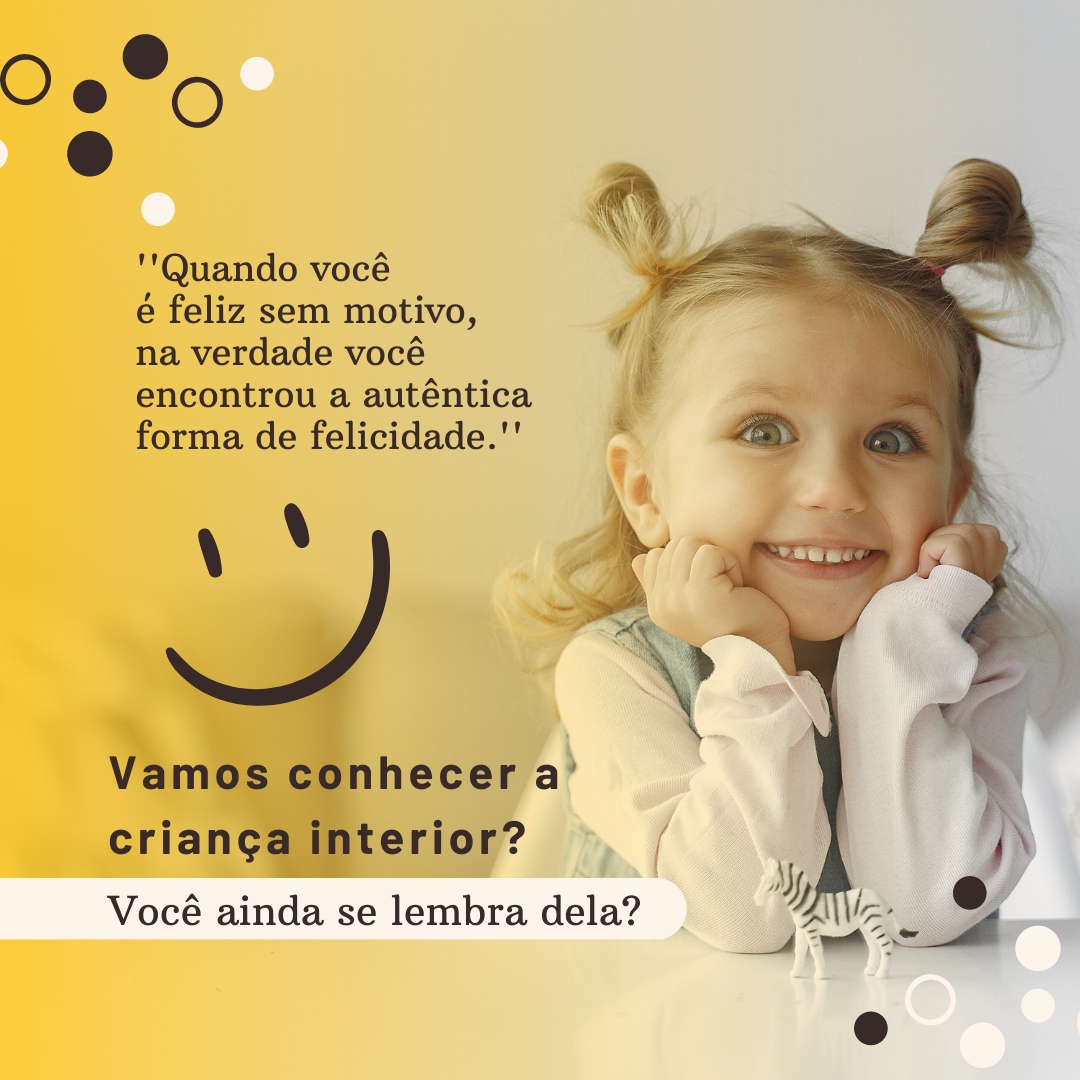 GMezari's tweet photo. Descubra o poder da sua criança interior!  Você já ouviu falar nela? É uma parte de nós que guarda as memórias e emoções da infância. Essa parte influencia diretamente a forma como vivemos e nos relacionamos com o mundo. Vamos explorar juntos esse universo mágico?#CriançaInterior https://t.co/6Z53jzHn4c