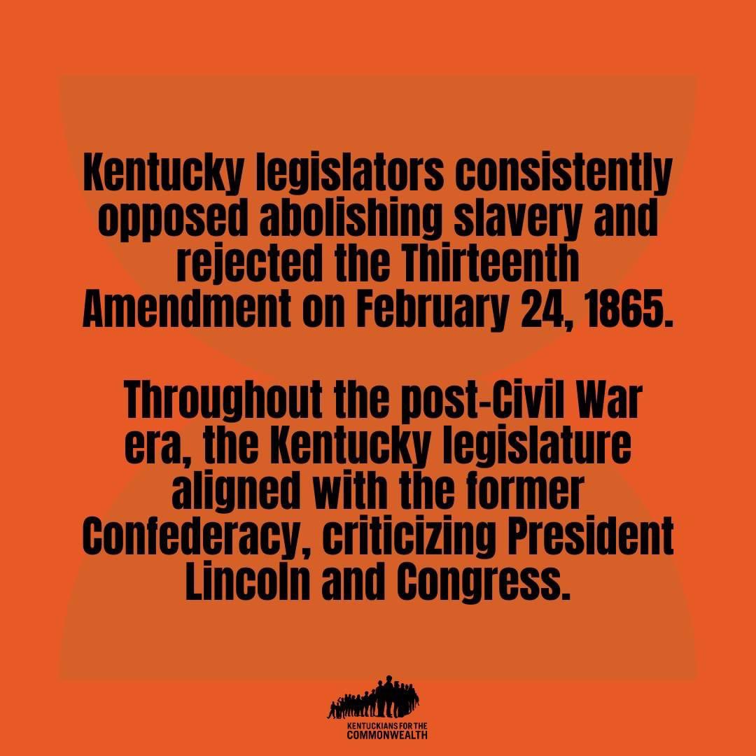 As we celebrate Juneteenth, we must reflect on our history. Many KYians were the last to gain their freedom from the institution of slavery in our nation. The impact of this history persists today. To forge a path forward, let's reckon with our past and build a better future.