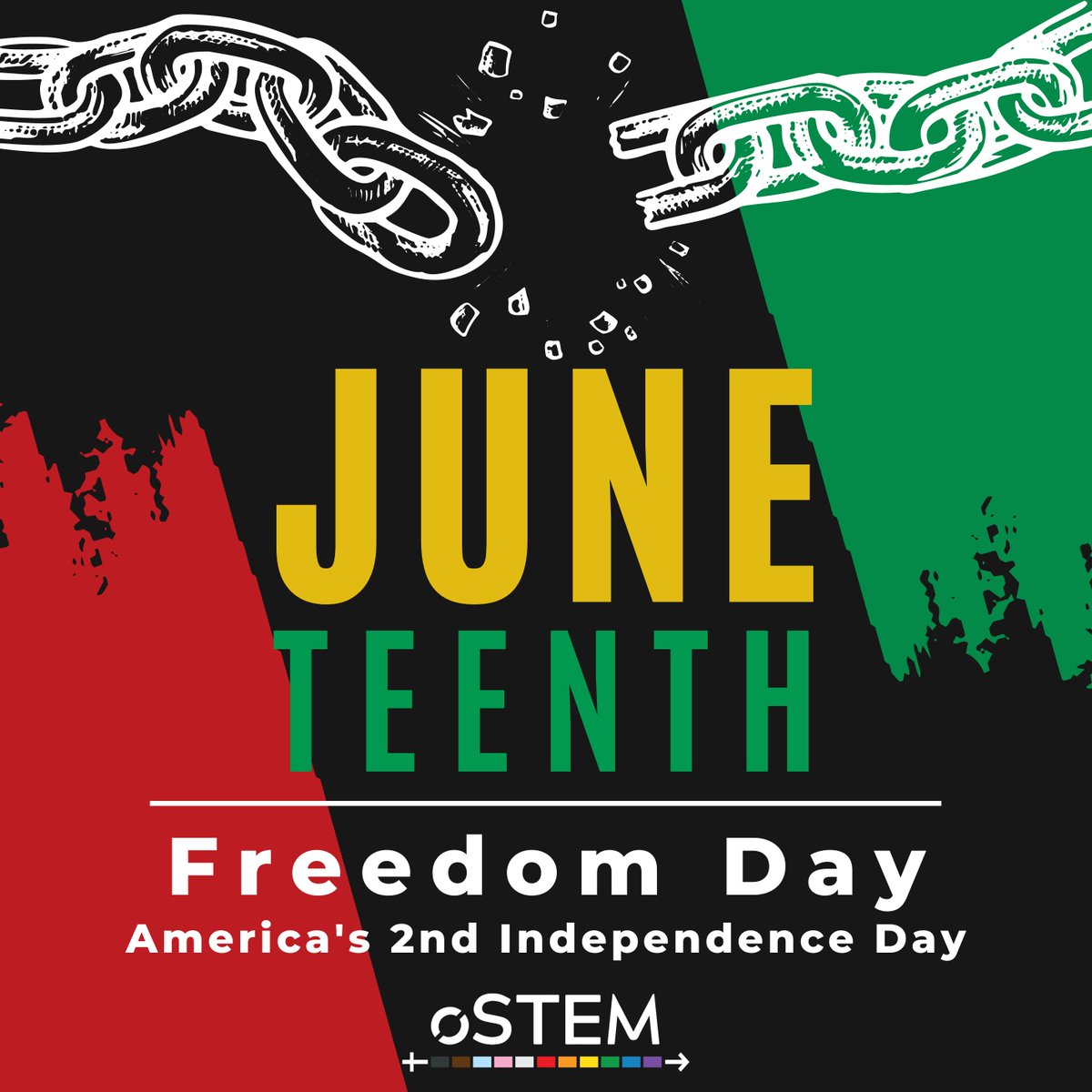 Happy #Juneteenth! Today we celebrate freedom and remember the importance of fighting for justice and equality for all. Let's honor the legacy of those who came before us and work towards a better future.