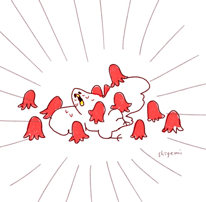 タコさんウィンナーに襲われる  #むちっ鳥