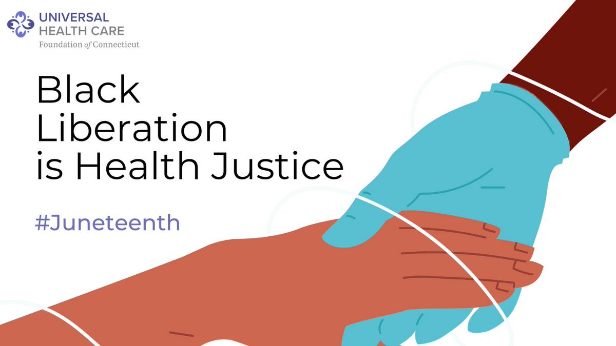 Advocating for #BlackLiberation means showing up for #HealthJustice.

If you're wondering how the two movements relate, check out our blog post on why we must shift our work to building power for health justice:
bit.ly/3JiSyfP 

#Juneteenth