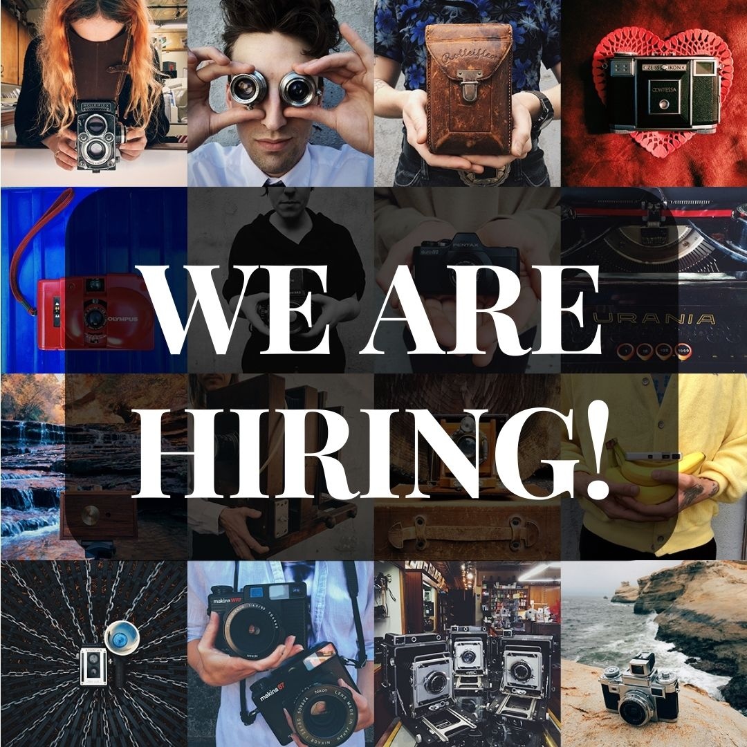 We are looking for the right person to join our sales team. The right candidate will have sales experience, knowledge about cameras &amp; film-or a curiosity to learn-&amp; a passion for film photography! ⁠⁠
⁠
Stop in or email your resume &amp; cover letter to sales@bluemooncamera.com ⁠