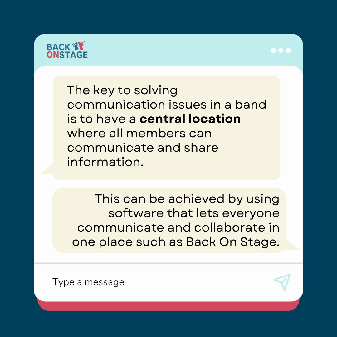 BackOnStageApp's tweet photo. Are you tired of missing out on important details and struggling to keep everyone informed? Our blog post explores how to streamline your #band management efforts. ed? πΈπ₯π€ https://t.co/klu1hrsOhv (link in bio)
#bandmanagement #bands #gigs #musician #bandapps https://t.co/AercayUu02