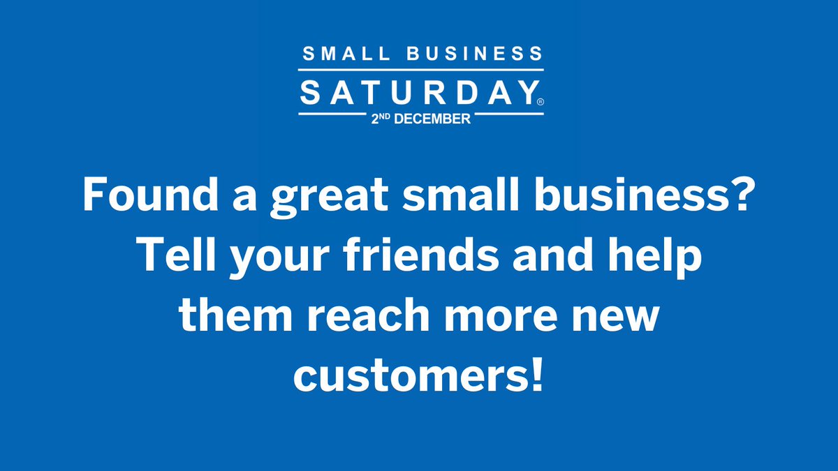 Have you told your friends about your favourite small businesses? Whether it's a local gym, fantastic greengrocer, restaurant or gift shop, let's share recommendations, shop local and buy small to help our local communities.