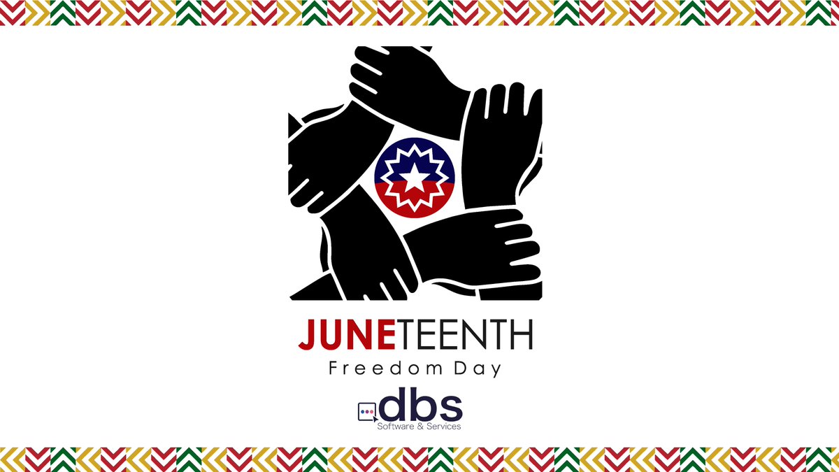 dbs_software's tweet image. Today is a day of celebration, education and reflection on America’s history and our progress. 

#celebratefreedom #Juneteenth2023