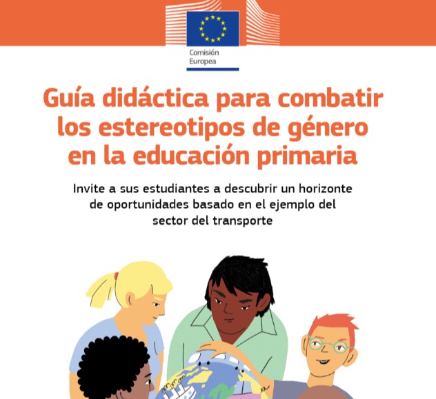 educaSGCTIE's tweet photo. 🧾Utiliza la Guía didáctica para combatir los estereotipos de género en la educación primaria de @EU_Commission .

🔄Encontrarás una propuesta para abordar los estereotipos sexistas, tomando como ejemplo el sector del transporte.

 👉https://t.co/OiRedXp0Si https://t.co/zjPDcBmVU8