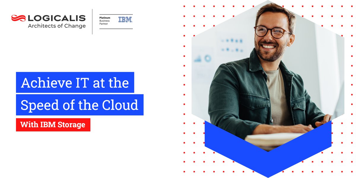 LogicalisUS's tweet image. To move fast, do more with less, and scale flexibly, every organization needs a modern infrastructure built on modern storage. IBM Storage solutions can help you achieve these goals. Find out how in this guide: ow.ly/Li8S50OQ0PS 
#IBM #Logicalis #Storage