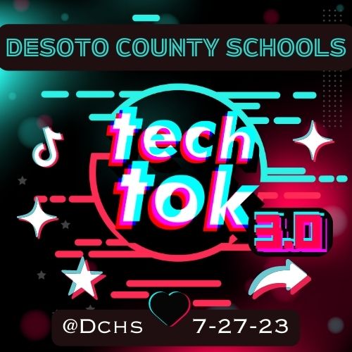 Gearing up for this summer's TechTok sessions!  See y'all July 27 @ DCHS #TeamDCS