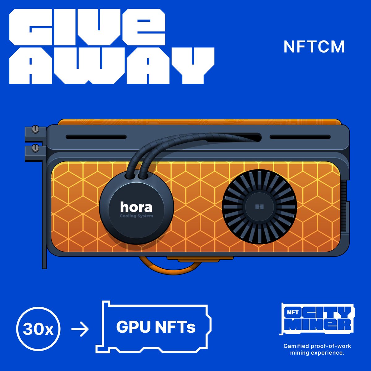 🎁 GIVEAWAY! 🎁

🟧 We are giving away 30 special NFT GPUs skinned in Ordinals style!
🍀 10 lucky winners!

Here’s how to enter:
1️⃣ Follow us
2️⃣ Like & RT
3️⃣ Comment your thoughts on Bitcoin Ordinals

⏰ Entries open for 48 hours

Don’t miss a new opportunity to join The City! 🌆