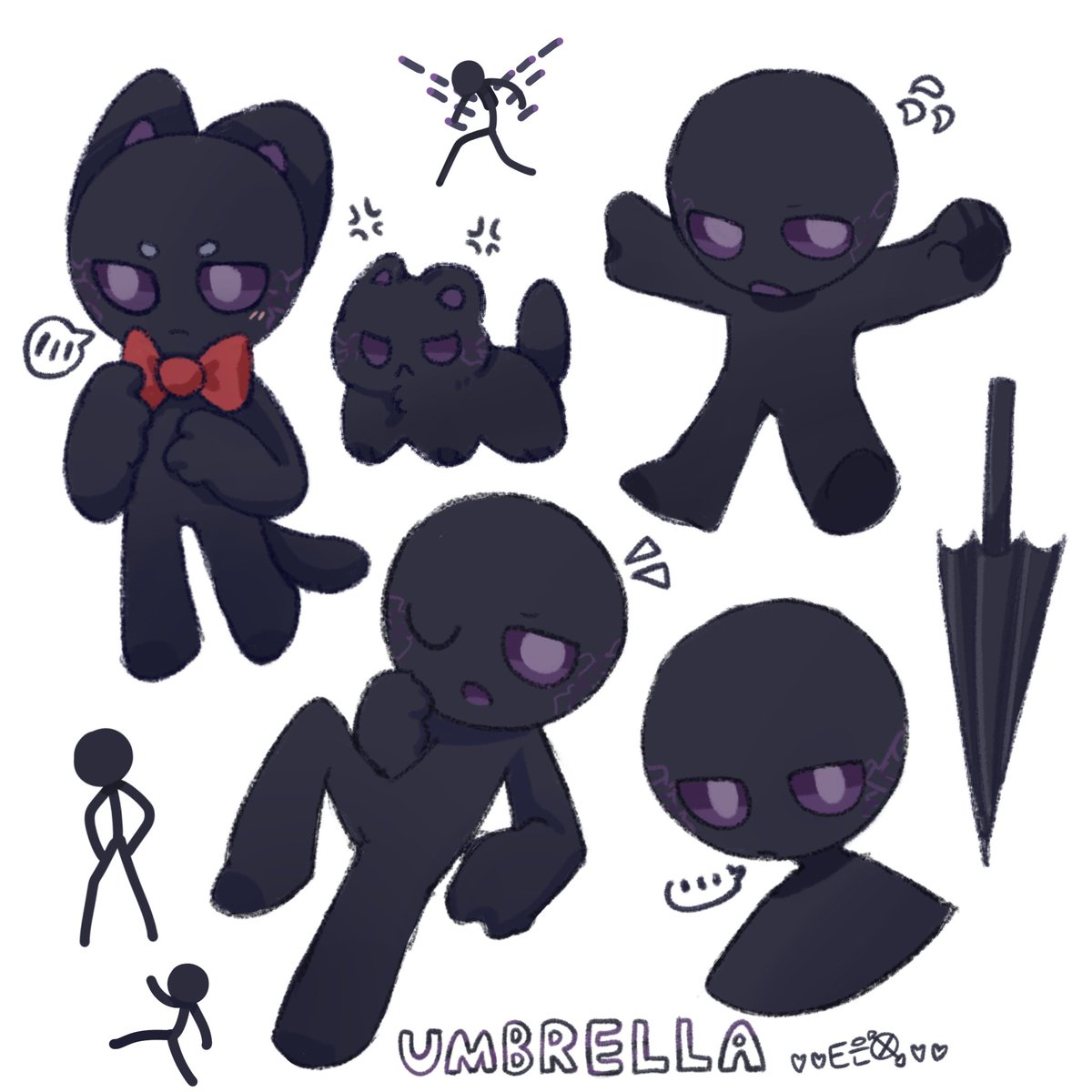 BBianqiu's tweet photo. RHG Umbrella
#stickman #火柴人 #オリ棒 #stickmanoc https://t.co/o9SkM2H7qv