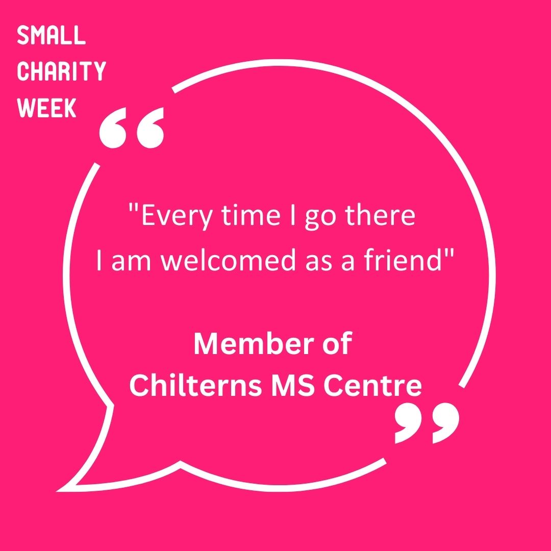 We have had some wonderful stories sent in, telling us how small charities make such a huge impact.

Bit.ly/SCW_stories

#SmallCharityWeek
#SmallCharitiesTogether