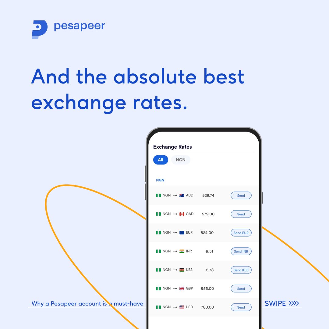 Get access to free money transfers and more... Tell a friend to tell a friend to #SendWithPesapeer 

#pesapeer #onlinemoneytransfer #instantpayments #fundstransfer #moneytransfer #payments
#finTech #remittance